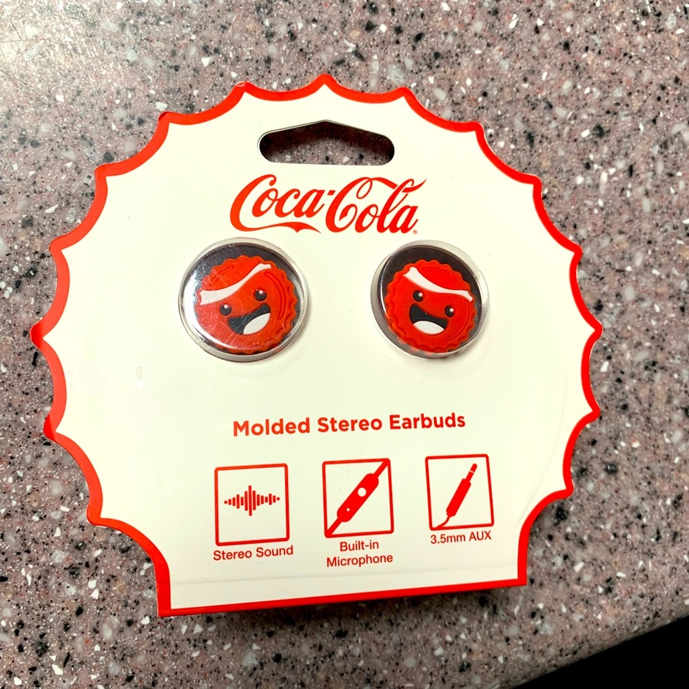 Coca-Cola earbuds